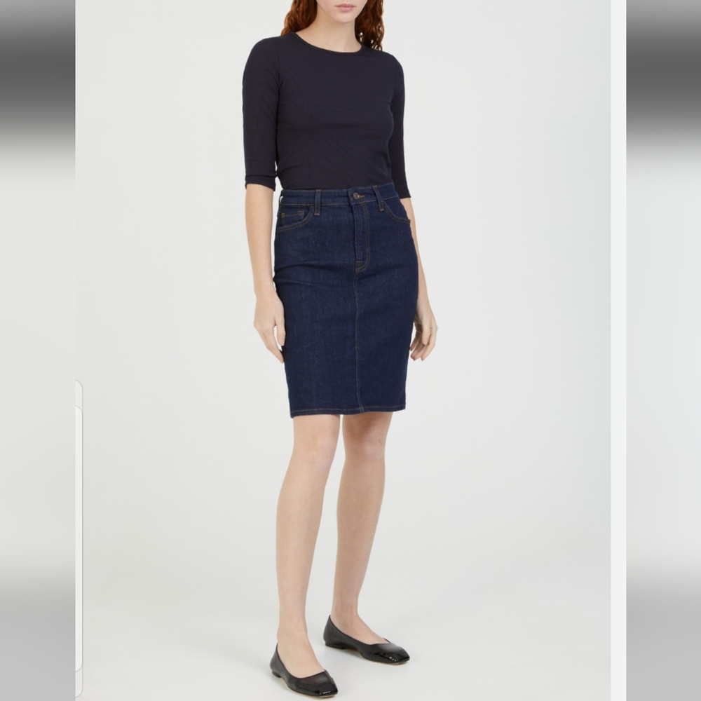 Banana Republic Denim Pencil Skirt